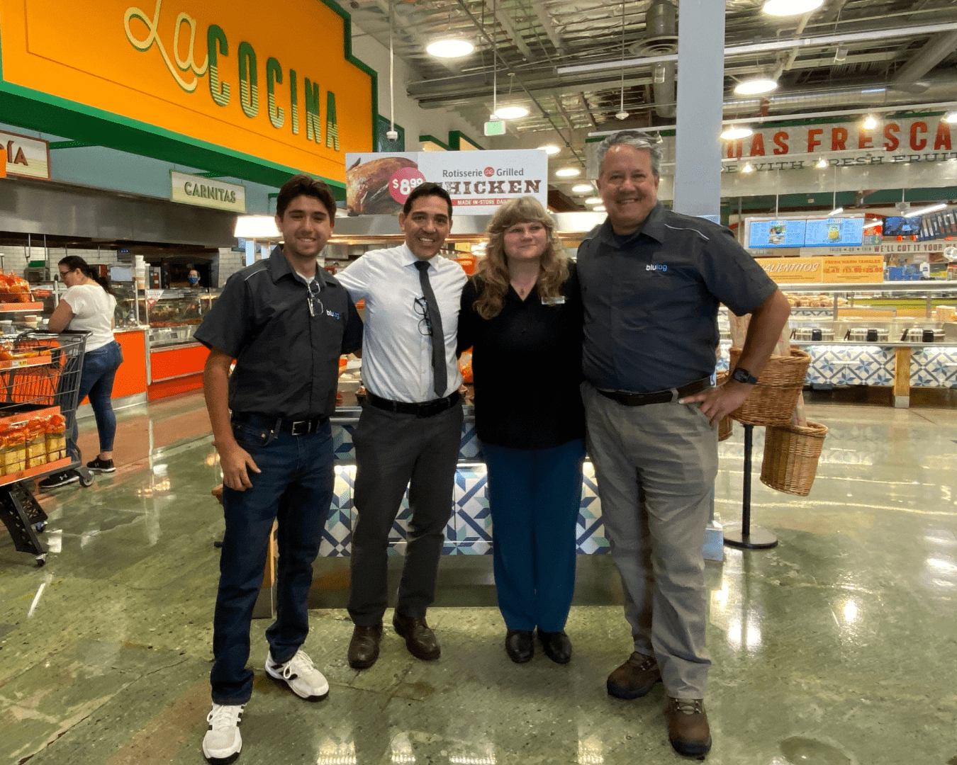 retail grocery store Install-min